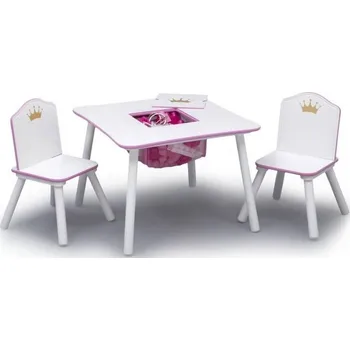 Dětský pokoj bHome Dětský stůl s židlemi Princezny