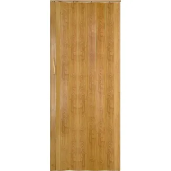 Interiérové dveře STANDOM Shrnovací dveře ST4 Světlý dub ,57 cm