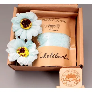 Koupelová sůl Domácí wellness - malý - modrý