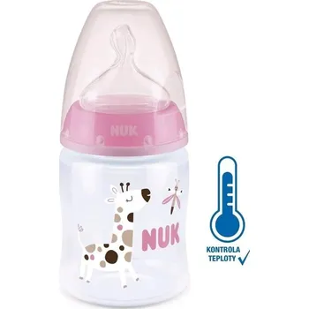 Kojenecká láhev NUK First Choice Temperature Control 150 ml pink