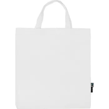 Nákupní taška Neutral Nákupní taška s krátkými uchy NE90004 White 38 x 42 cm