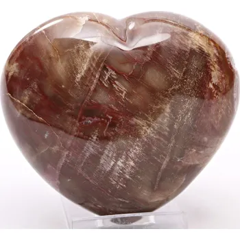 Drahý kámen Magieprirody.cz Srdce Zkamenělé dřevo 84x77 mm 344 g přírodní kámen #A27