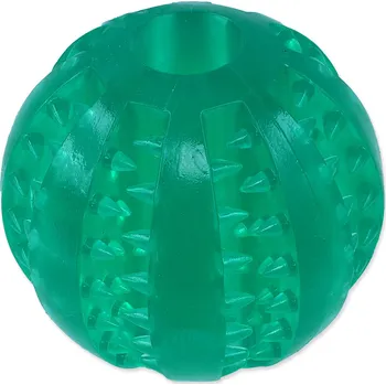 Hračka pro psa Dog Fantasy Dental Mint míček zelený 7 cm