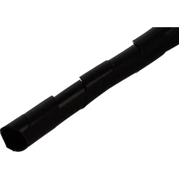 kabelová chránička Ochranná spirálová bužírka KSS černá Průměr: 12÷70mm
