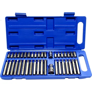Autoklíč Silver Bity IMBUS HEX TORX SPLINE XZN sada 40ks