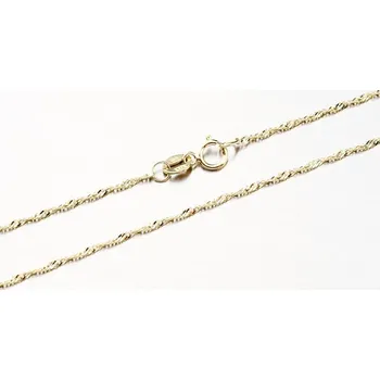 Šperk Dámský řetízek žluté zlato 585 - Lambada 45-1126 délka 55 cm