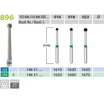 Brousek Dia 1660 (5 ks/bal)