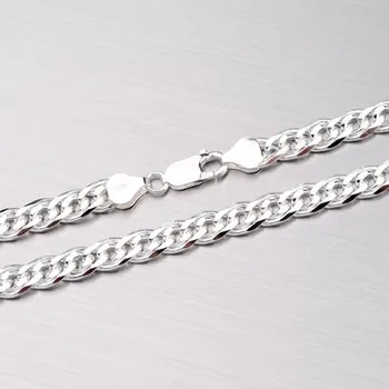 Řetízek Řetízek stříbro 925 RMB-DPP-E-120 délka 45 cm