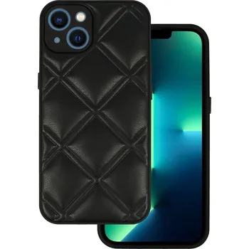 Pouzdro na mobilní telefon Kožené 3D pouzdro pro Iphone 13 design 3 černé