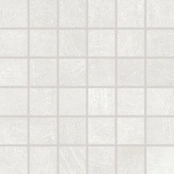 Dlažba dlažba Rako Rebel bílošedá dekor 30x30 cm rektifikovaná matná set DDM06740