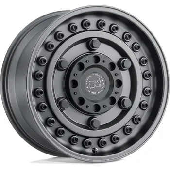 Alu kolo Black Rhino armory disk 20x9.5 8x165.1 122.4 et-18, gun black