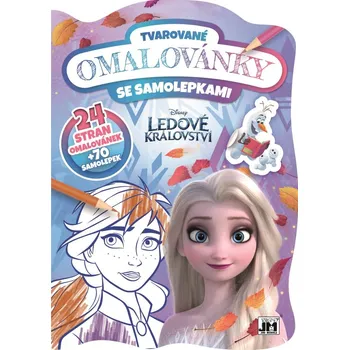 omalovánky Tvarované omalovánky Ledové království