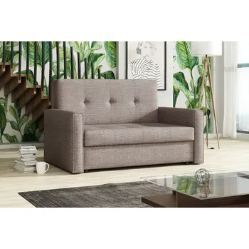 Křeslo Rozkládací křeslo Vivian Bis II béžovo-červené