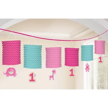 Lampiónková girlanda - 1 rok