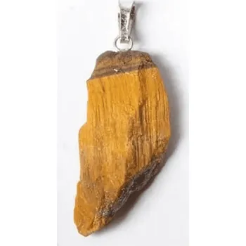 Milujeme Kameny Tygří oko - surový kámen - přívěsek 51285