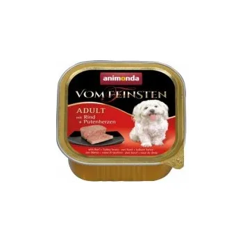 Krmivo pro psa ANIMONDA paštika ADULT - hovězí, krůtí srdce pro psy 150g