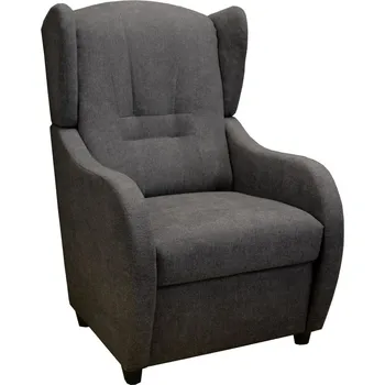 Křeslo Relaxační křeslo ušák René Aston 6 šedohnědé