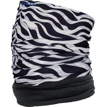 Cyklistické oblečení Dámský nákrčník Barts Multicol Polar Zebra White