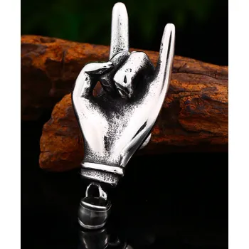 Řetízek Náhrdelník Rock - gesto