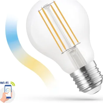 Žárovka LED žárovka GLS E-27 230V 5W COG CCT+DIM Wi-Fi SMART, SPECTRUM WOJ14418