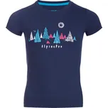 Dětské triko Alpine Pro DAYO - tmavě modrá / 104/110