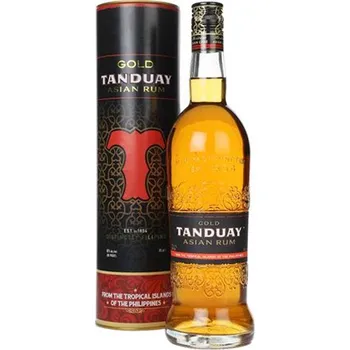 Rum Tanduay Gold 7 let + Tuba 0,7 l