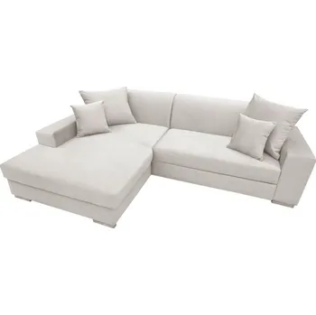 Sedací souprava Rohová sedací souprava Mexicana L bílá