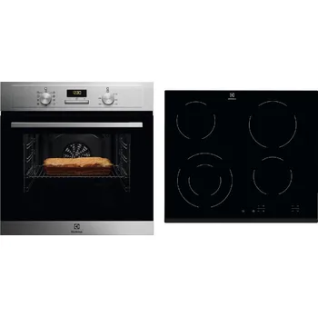 Sety trouby a varné desky Electrolux EOF3H00BX + EHF6241FOK