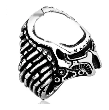 Prsten Prstýnek Alien vs. Predator (ocel) 2 (Ocelový prsten Alien)