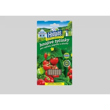 Hnojivo Tyčinky hoštické 20ks - na rajčata, papriky a okurky