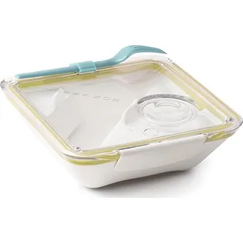 Svačinový box BLACK+BLUM Svačinový box LunchBox Appetit 880ml, bílý/medový