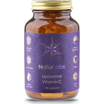 NaturLabs Liposomální vitamín C, 250 mg, 120 kapslí Doplněk stravy