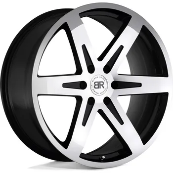 Alu kolo Black Rhino peak disk 22x9.5 6x139.7 112.1 et25, gloss black