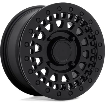 Alu kolo Black Rhino powersports parker utv beadlock disk 14x7 4x137 106.1 et51, matte black