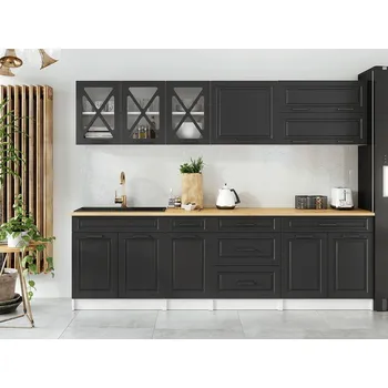 Kuchyňská linka Kuchyňská linka Tyra 260/260 grafit MAT