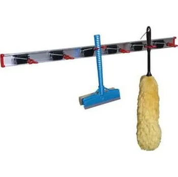 Manutan Expert Držák na smetáky a úklidové pomůcky, 6 držáků