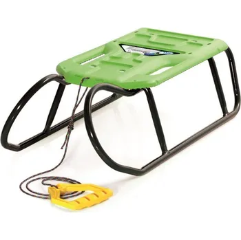 Boby Prosperplast Sáňky LITTLE BEETLE se zeleným sedátkem