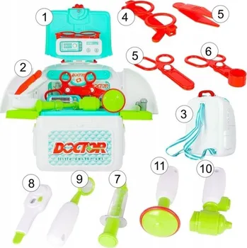 Lékařská sada v batohu MALÝ DOKTOR