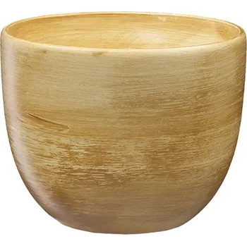 Obal na květináč Obal na květník PURKYNĚ TEAK keramický matný d19x16cm