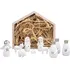 Betlém Anděl Přerov Betlém dřevěný s figurkami 17 x 14,5 cm