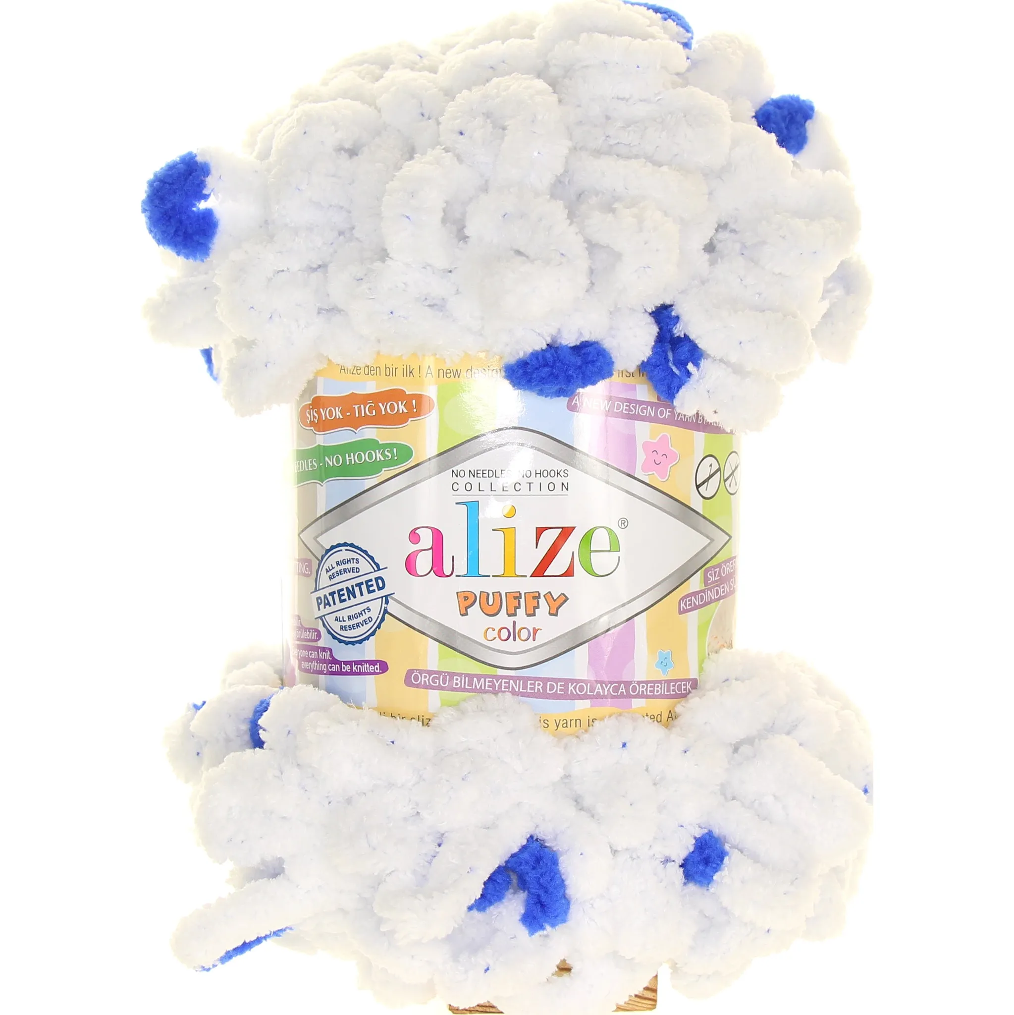 Fotografie 2 - Příze Alize Puffy Color 6471