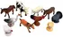 Figurka Wenno Animal Planet Zvířátka - farma v krabici 10 ks
