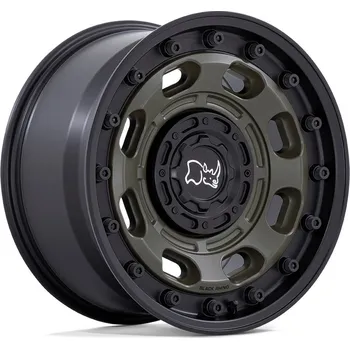 Alu kolo Black Rhino atlas disk 20x10 5x127/5x139.7 78.1 et-18, olive green