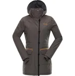 Dámský kabát Alpine Pro EDITE 4 - hnědá / XS