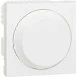 Stmívač Schneider Electric Nová Unica NU351418 otočný pro osvětlení, bílý
