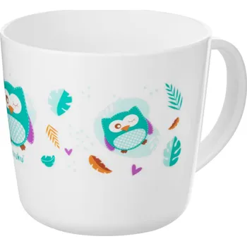 Akuku Dětský plastový hrnek 250ml - sova