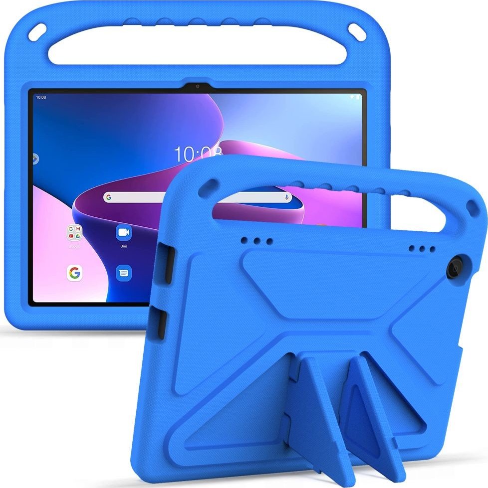Coque Vaitasy Pour Lenovo Tab M10 3rd Gen (10,1 Pouces 2022) - TB-328FU/TB-328XU - Réveil/sommeil Automatique - Support - Fleur Jaune
