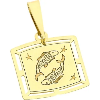 Přívěsek Goldstore Zlatý přívěsek ve znamení ryby Váha: 1.10 g