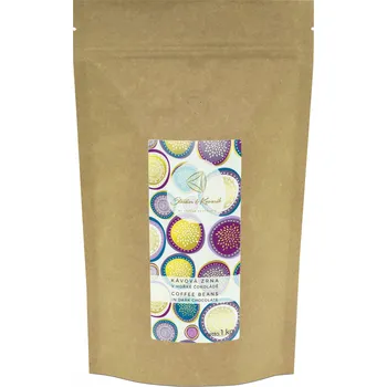 Čokoláda Káva v hořké čokoládě a kakaeu, 1000g