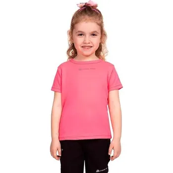 Dětské triko Alpine Pro HOTO 2 - růžová / 164/170